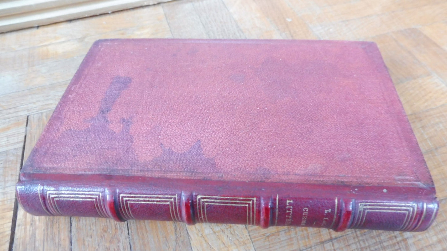 Curiosités littéraires (Ludovic Lalanne) 1857