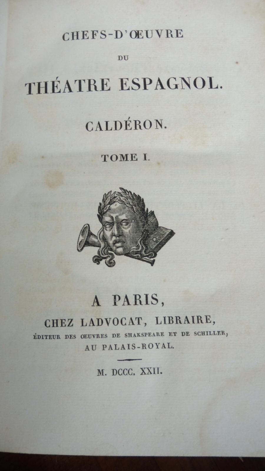Chefs d'oeuvre du théâtre espagnol 1822