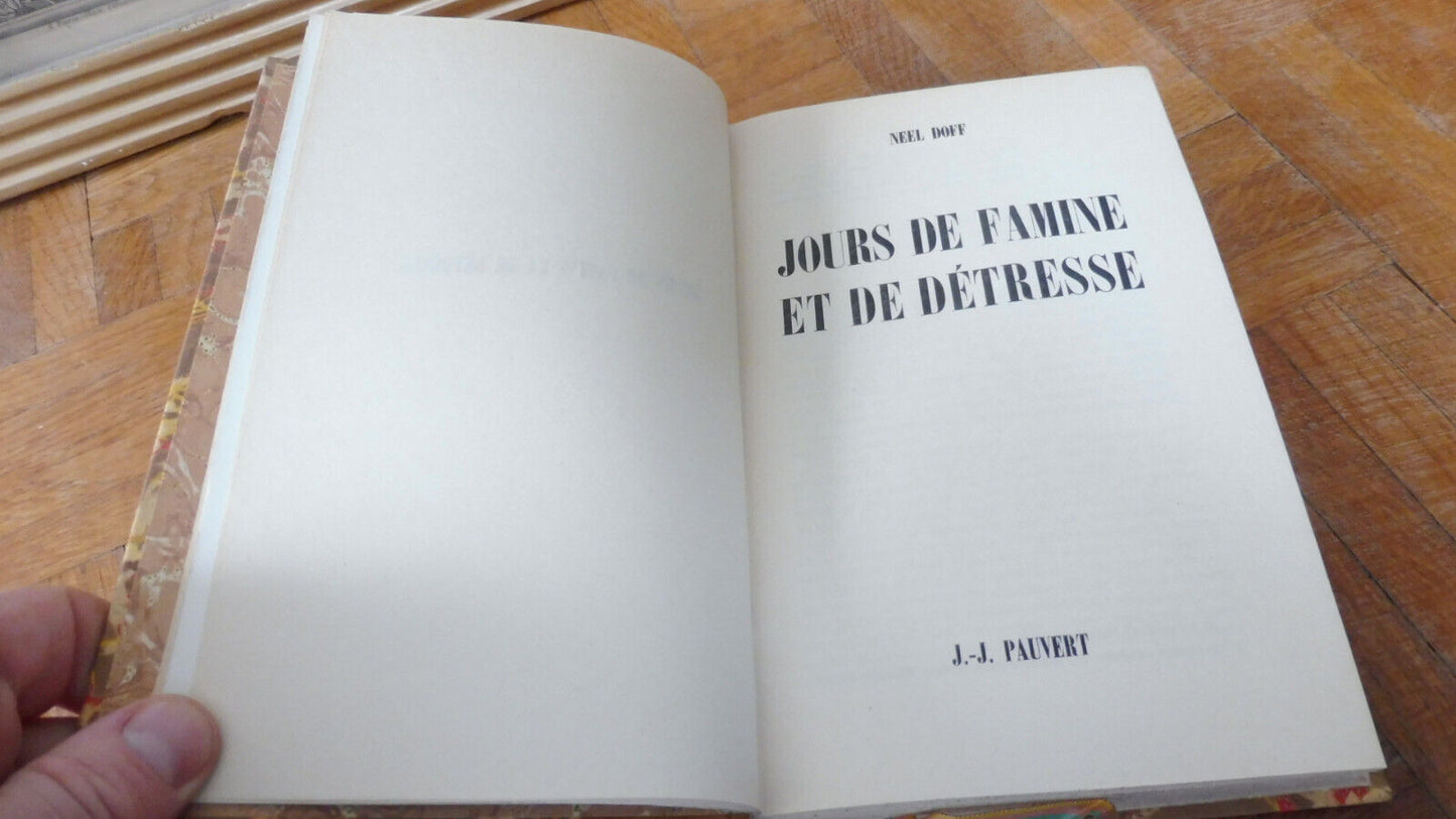 Jours de famine et de détresse (Neel Doff) 1974
