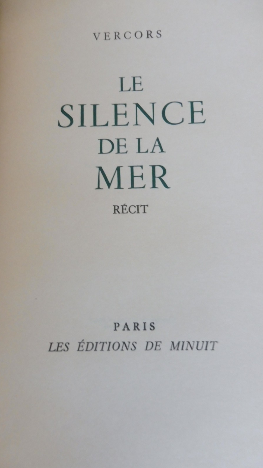 Oeuvres de Vercors 1946 3 volumes