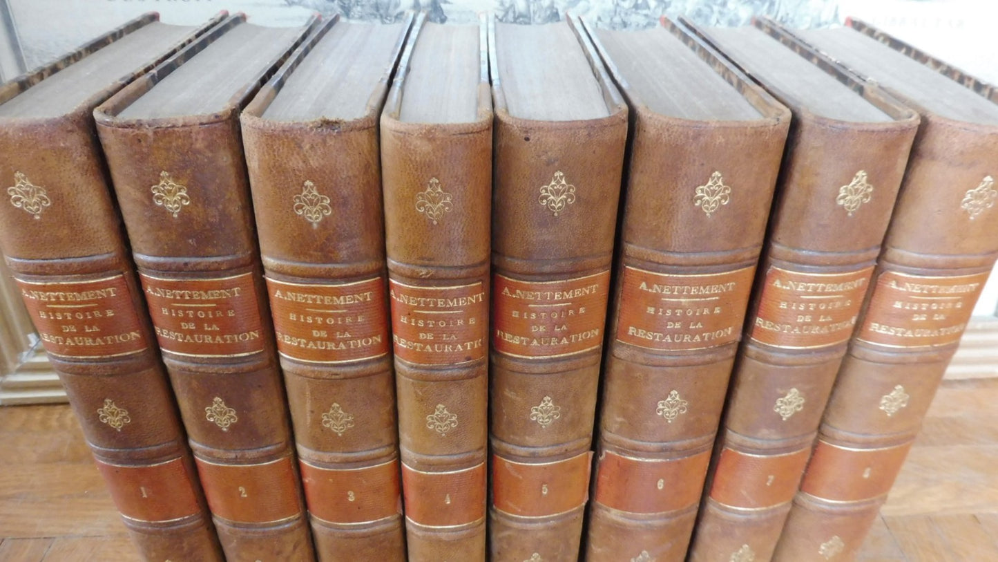 Histoire de la Restauration (Alfred Nettement) 1860 8/8