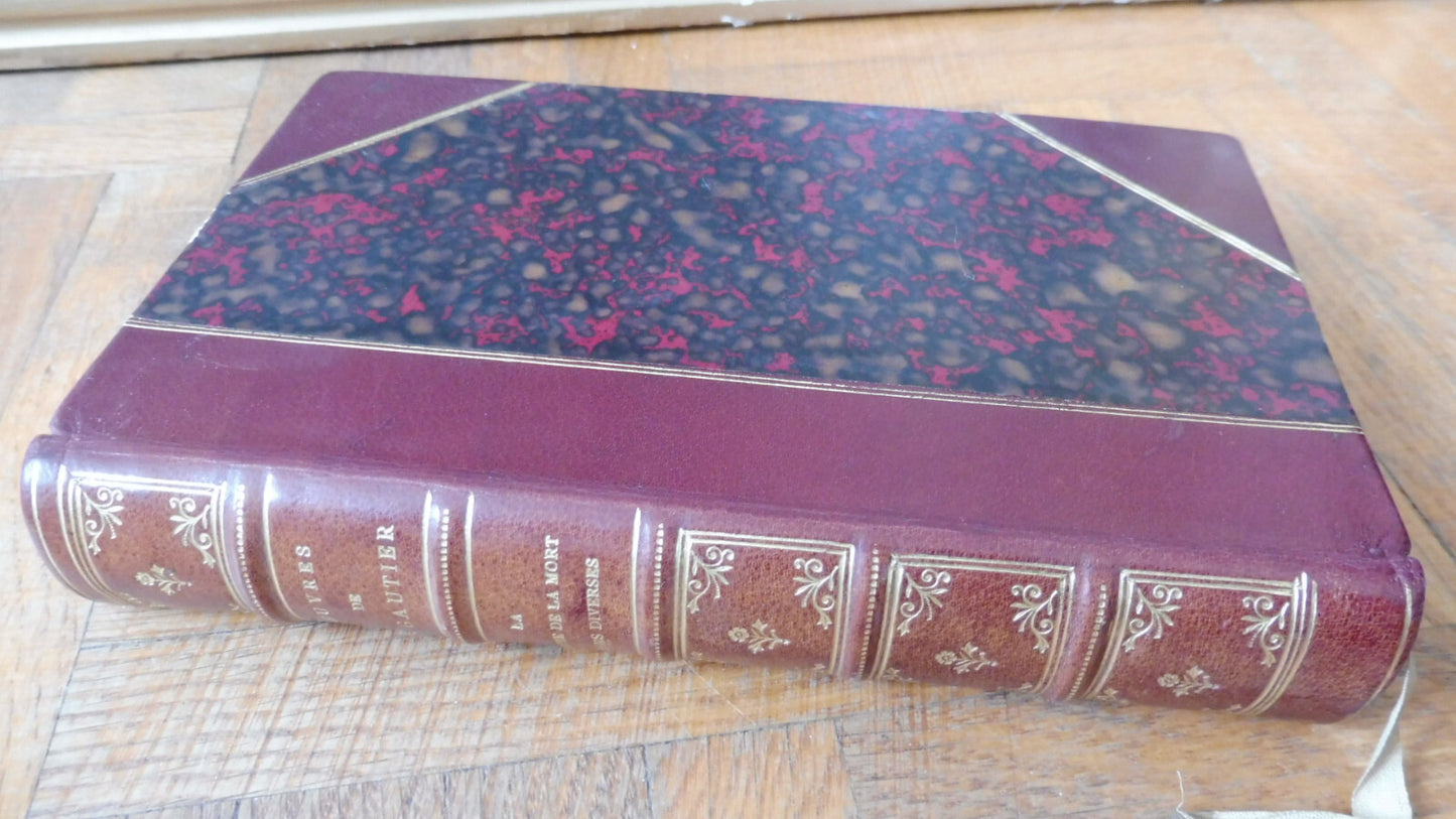 La Comédie de la Mort. Poésies diverses (Th. Gautier) 1890