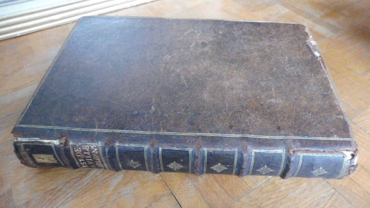 Histoire et antiquitez de la ville d'Orléans (François Le Maire) 1648 IN FOLIO
