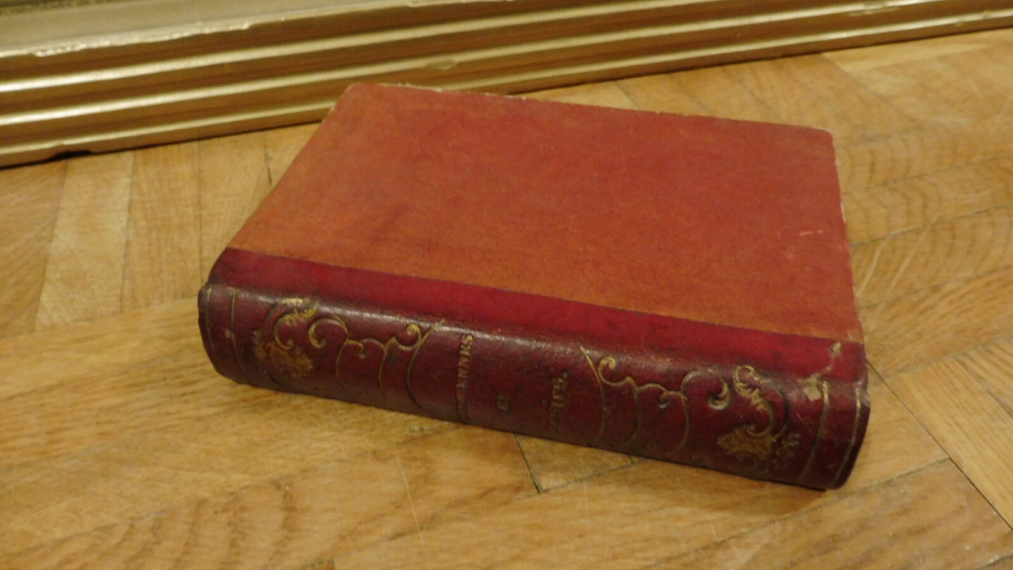 Messéniennes et poésies (Casimir Delavigne) 1826 2 tomes en 1 vol.