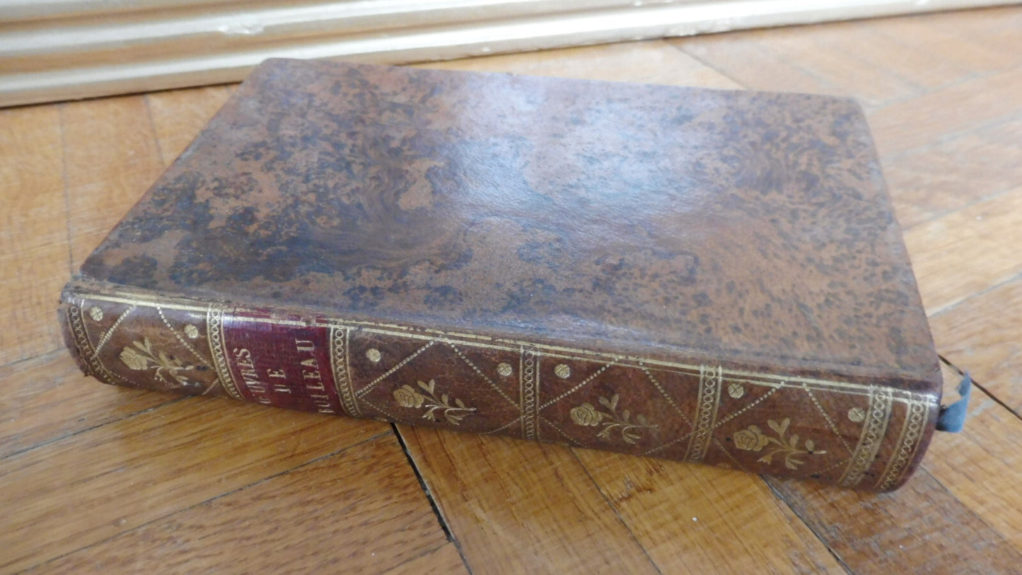 Oeuvres de Boileau Despréaux 1808
