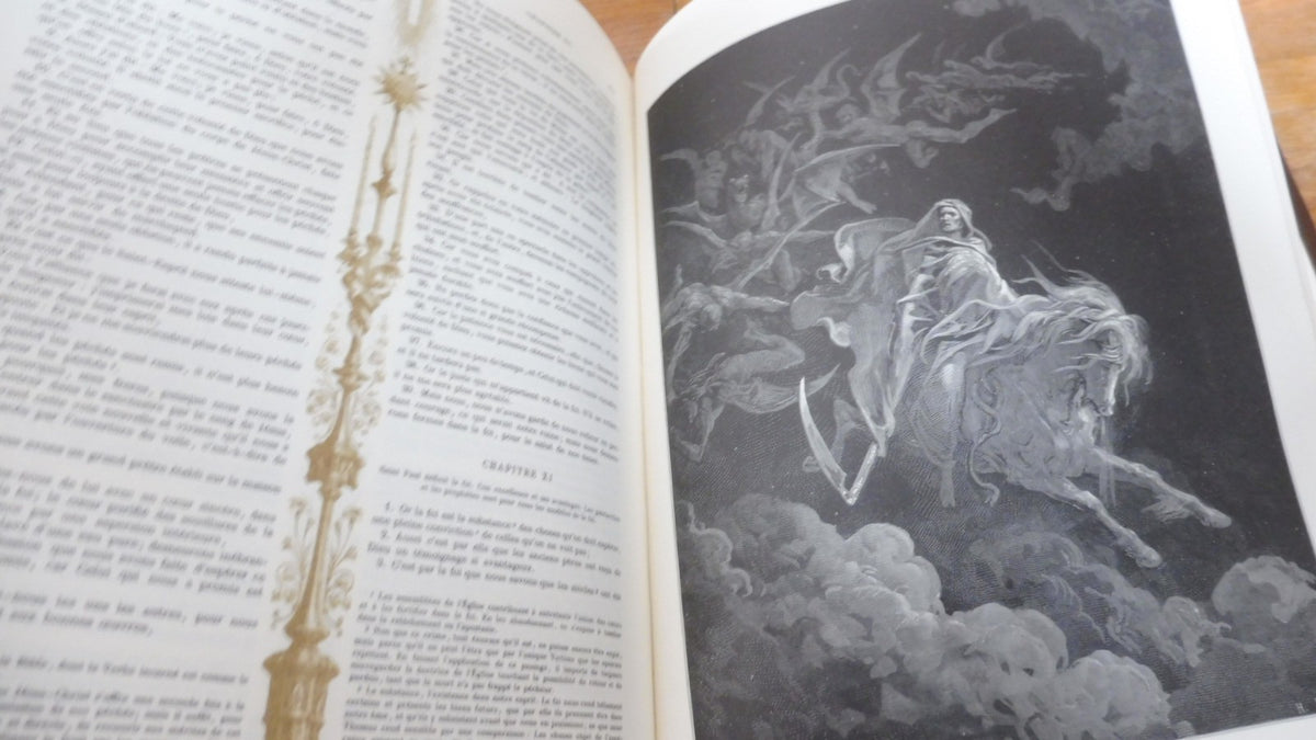 La Grande Bible de Tours 1975 2/2 JEAN DE BONNOT illus. Gustave Doré