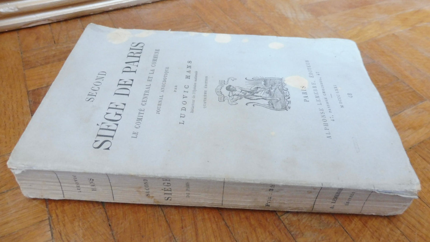 Second siège de Paris (Ludovic Hans) 1871