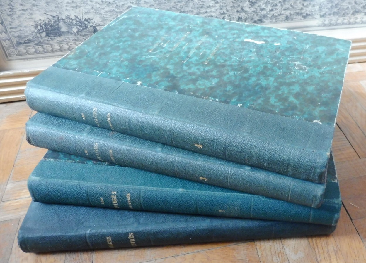 Voyages illustrés (Émile Bernard. dir.) 4 vol.