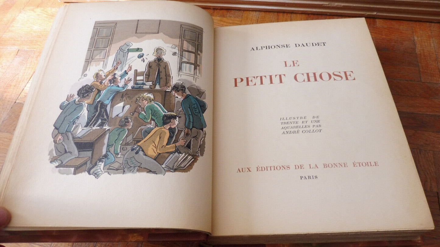 Le Petit chose (Alphonse Daudet) s.d. illus. Collot VELIN