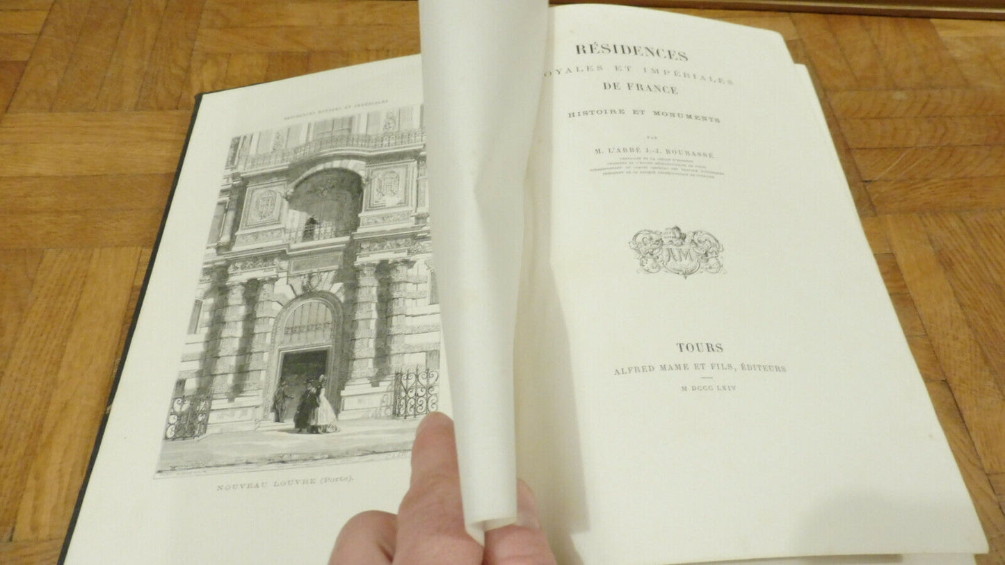 Résidences royales et impériales de France (Bourassé) 1864