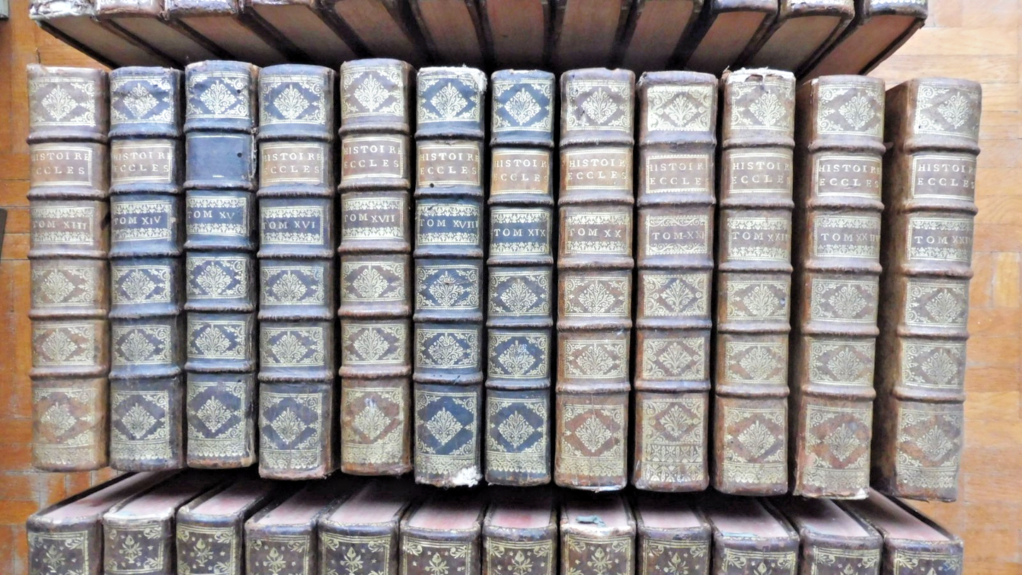 Histoire ecclésiastique (Claude Fleury) 1703-1750 36/36 COMPLET