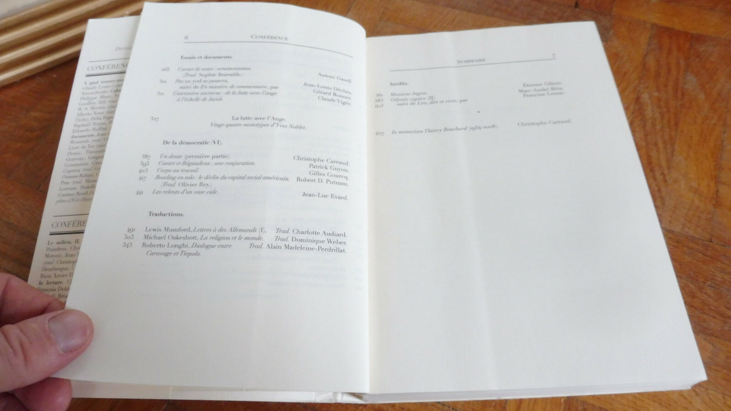 Revue Conférence n°27 (2008)