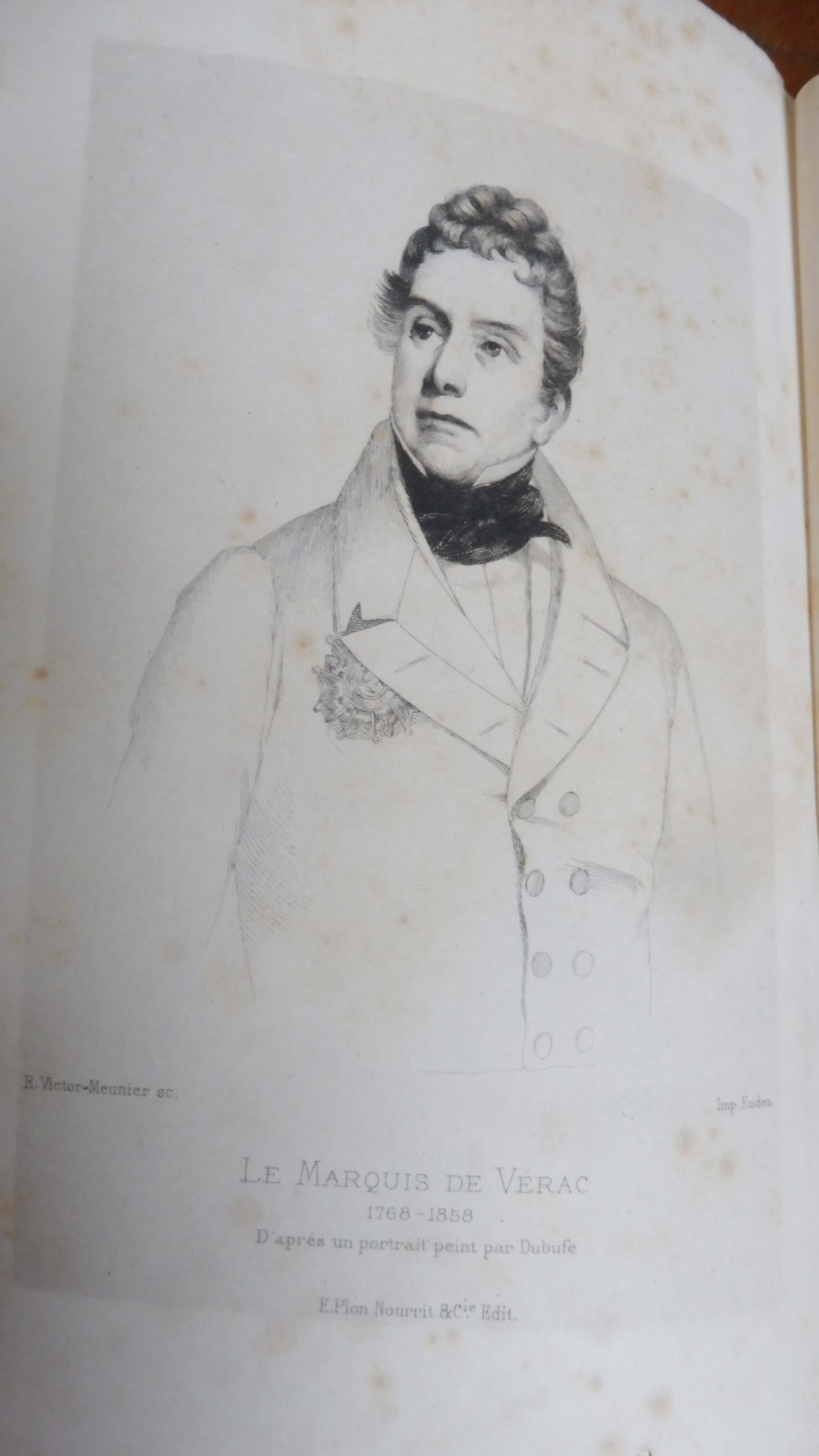 Le Marquis de Vérac et ses amis 1768-1858 (De Rougé) 1890