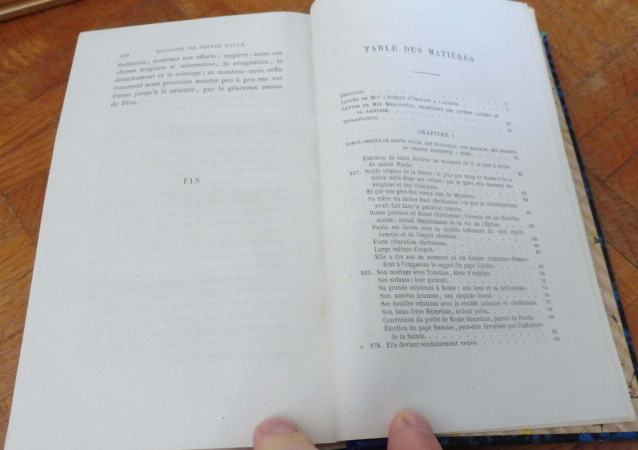 Histoire de Sainte Paule (F. Lagrange) 1870