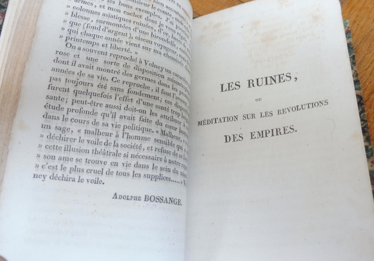 Oeuvres de C. F. Volney 1836