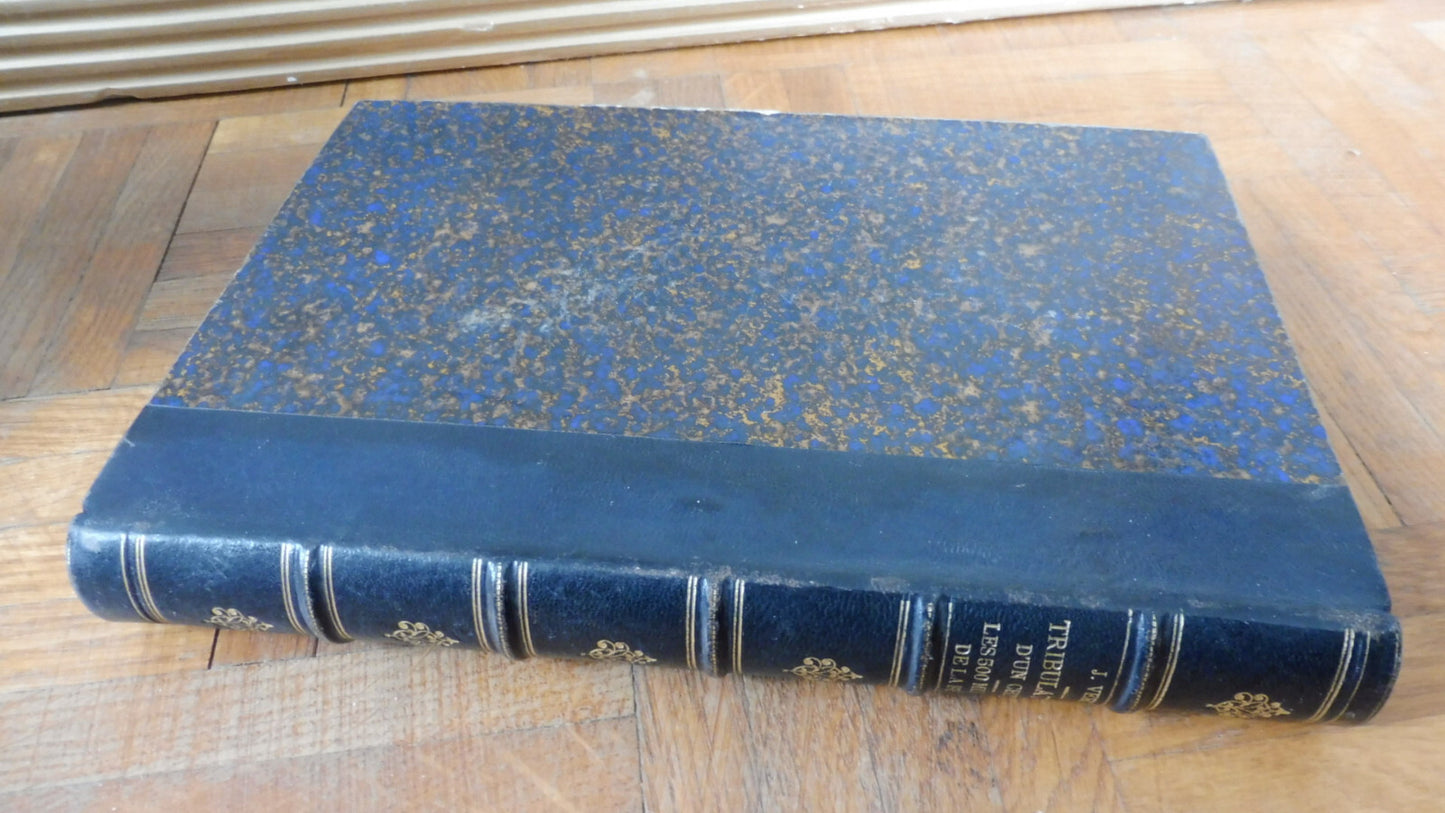 Tribulations d'un chinois. Les 500 millions de la Begum (J. Verne) illus. Benett