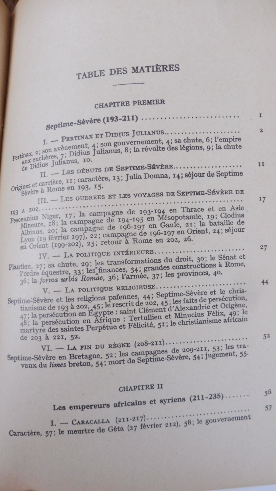 L'Empire romain des Sévères à Nicée (Maurice Besnier) 1937