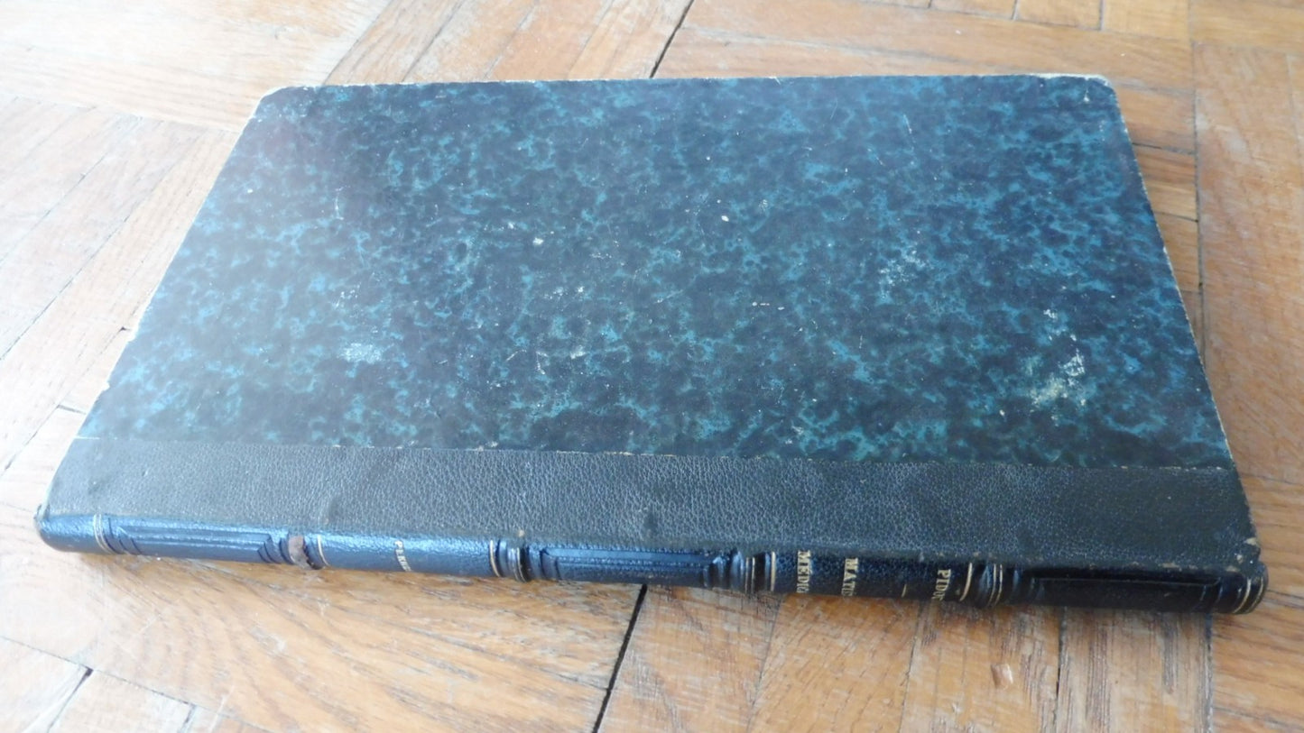 Les Vrais principes de la matière médicale, suivi de La Pleurésie (Pidoux) 1853
