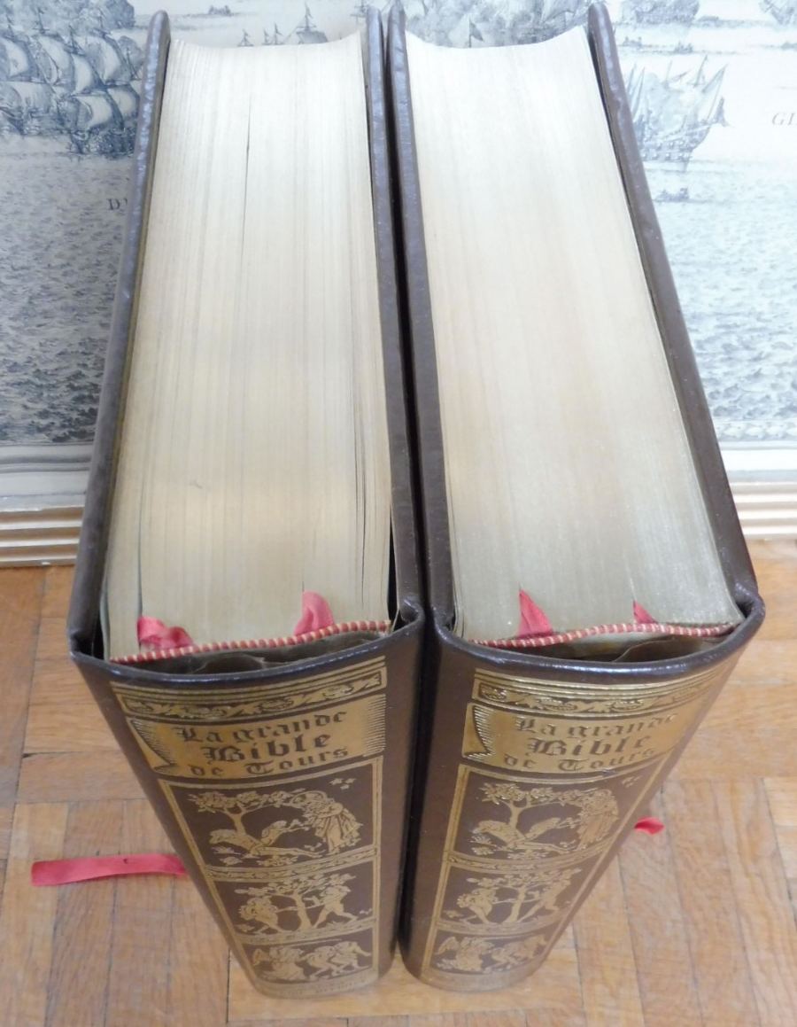 La Grande Bible de Tours 1975 2/2 JEAN DE BONNOT illus. Gustave Doré