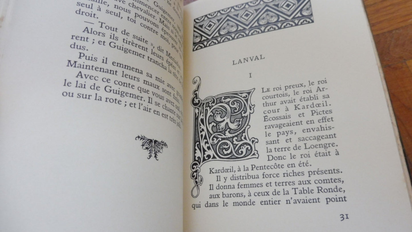 Les Lais de Marie de France (Paul Tuffrau) 1932