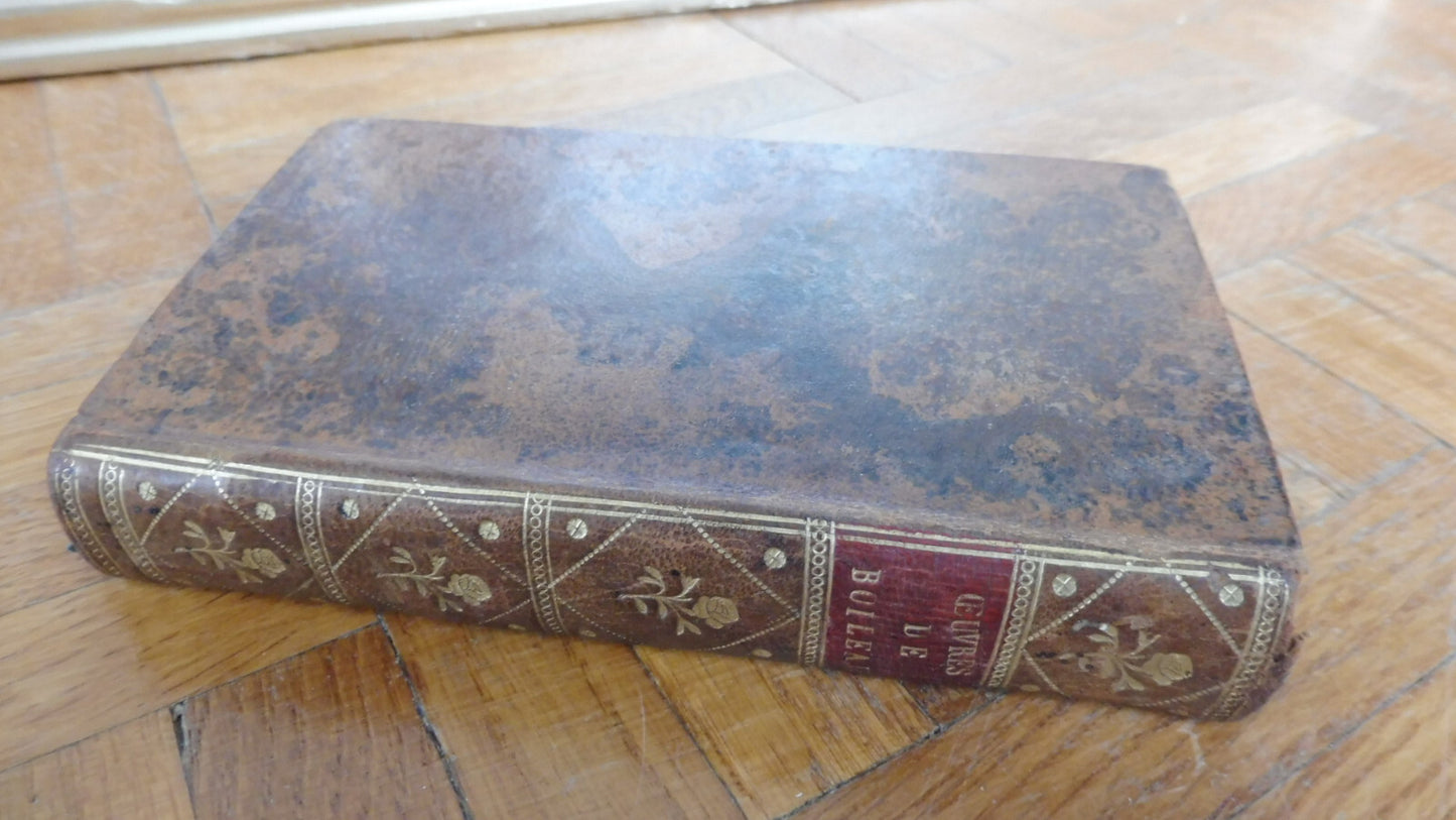 Oeuvres de Boileau Despréaux 1808