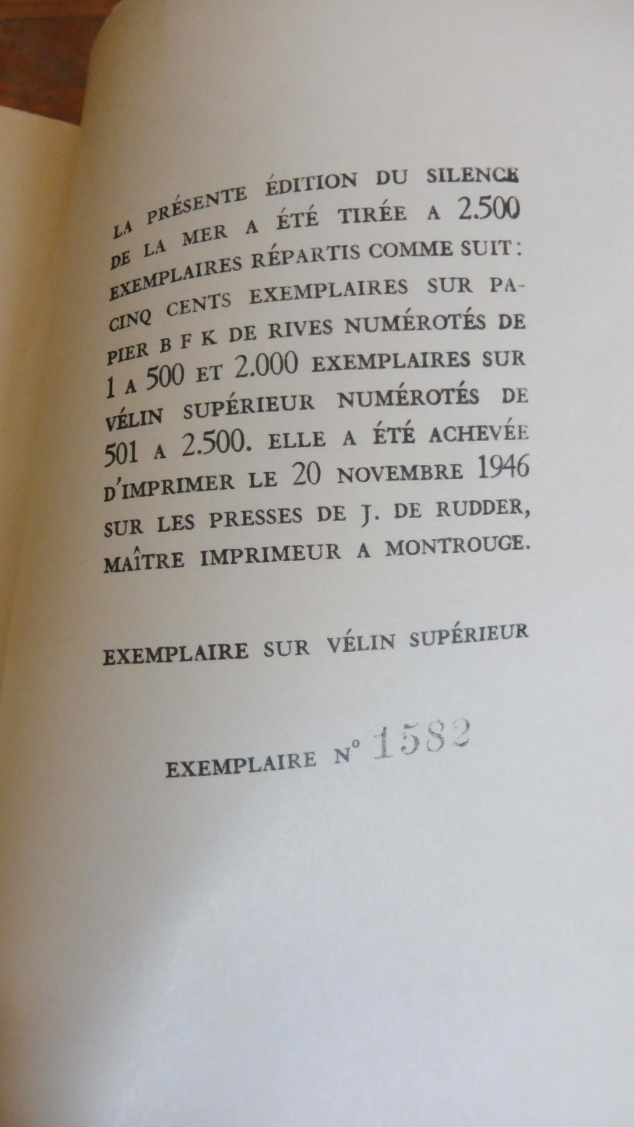 Oeuvres de Vercors 1946 3 volumes