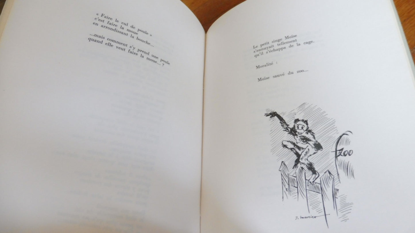 Musardines (Jacques Pierre) 1972 illus. Jocelyn Mercier ENVOI