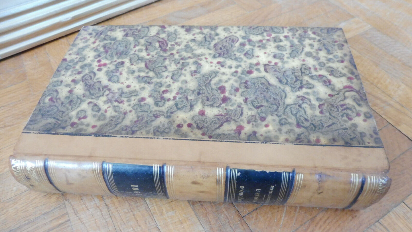 L'Héroïne d'Orléans (D'Attel de Lutange) 1844 3 tomes en 1 vol. COMPLET ENVOI