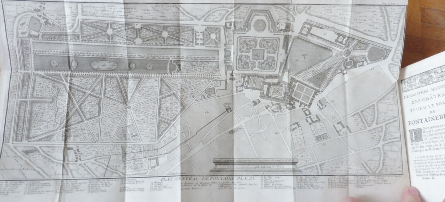 Description historique du château de Fontainebleau (Guilbert) 1731 2/2