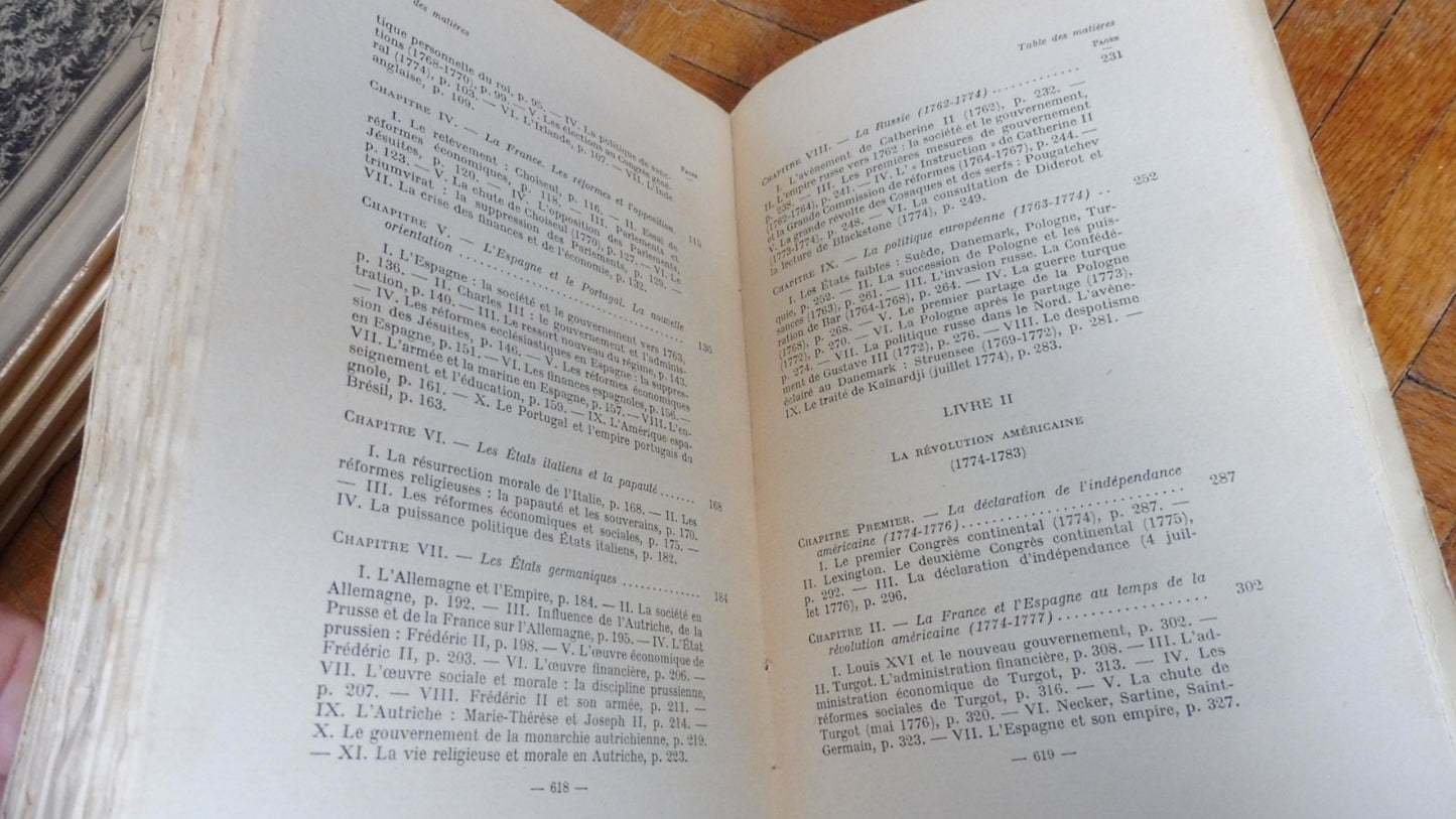 La Fin de l'Ancien Régime et la Révolution Américaine. 1763-89 (P. Sagnac) 1952