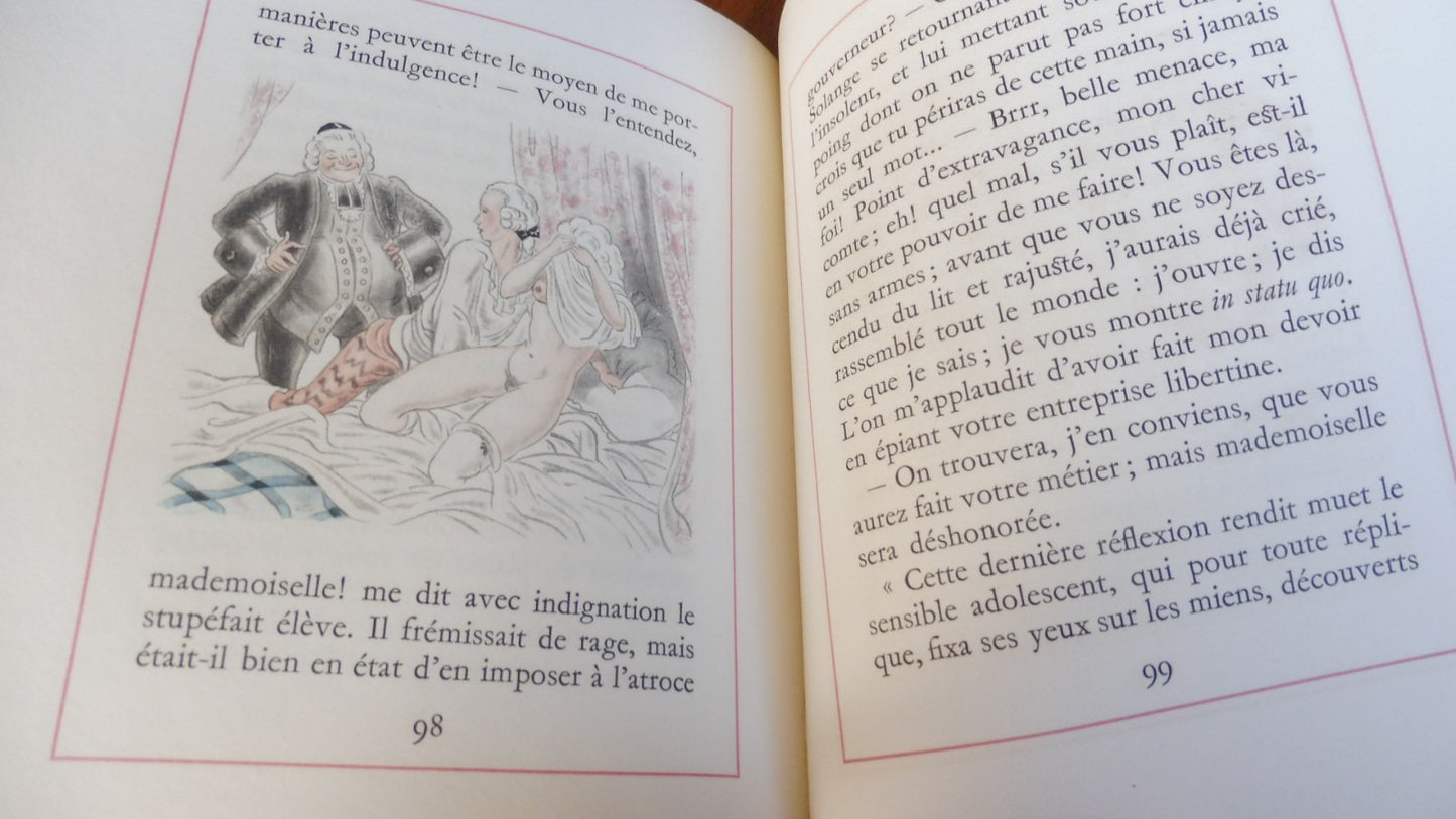 Le Doctorat impromptu (Andrea De Nerciat) 1935 illus. Collot VELIN CURIOSA