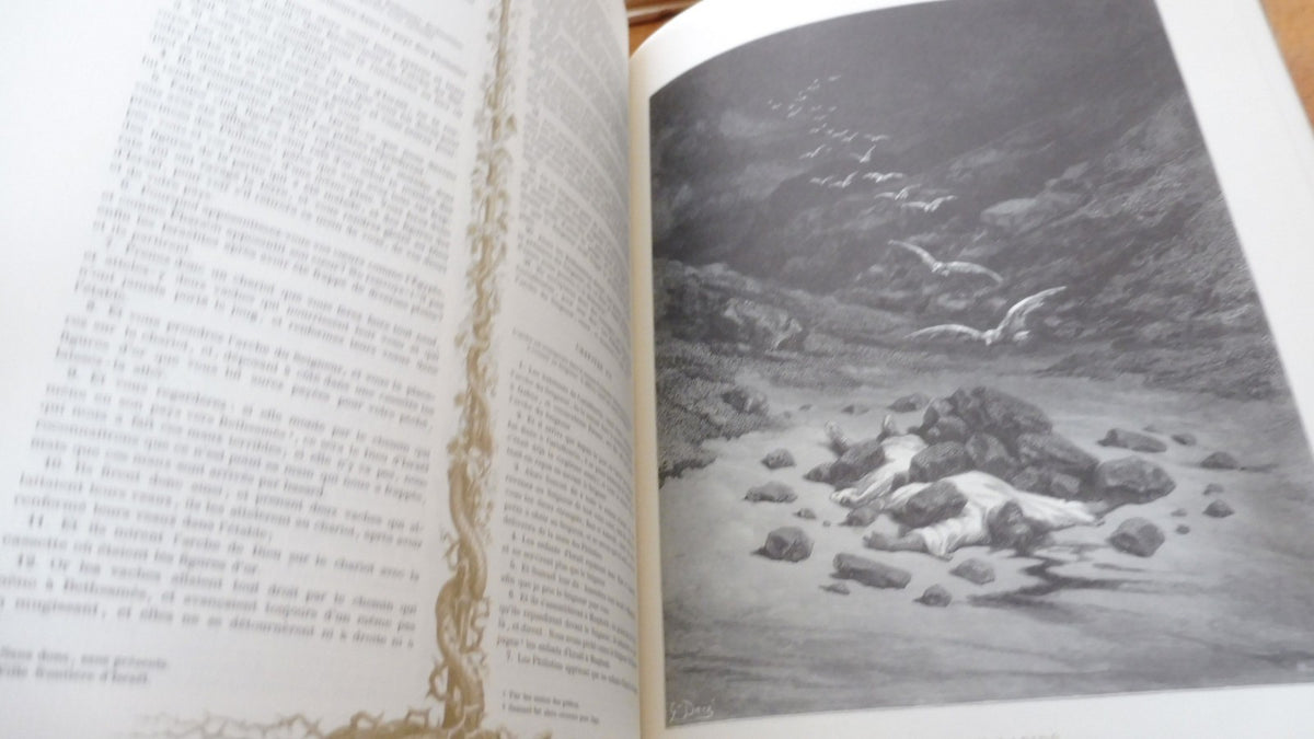 La Grande Bible de Tours 1975 2/2 JEAN DE BONNOT illus. Gustave Doré