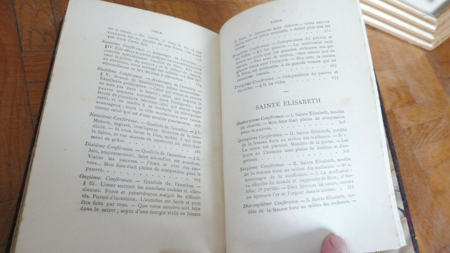 L'Aumône. Conférences (Landriot) 1875