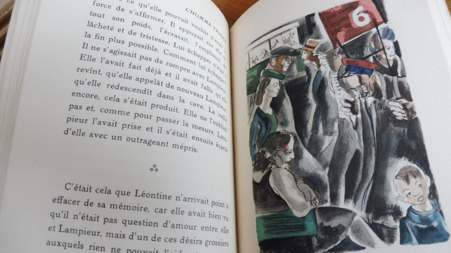 L'Homme traqué (Francis Carco) 1929 illus. Lechantre