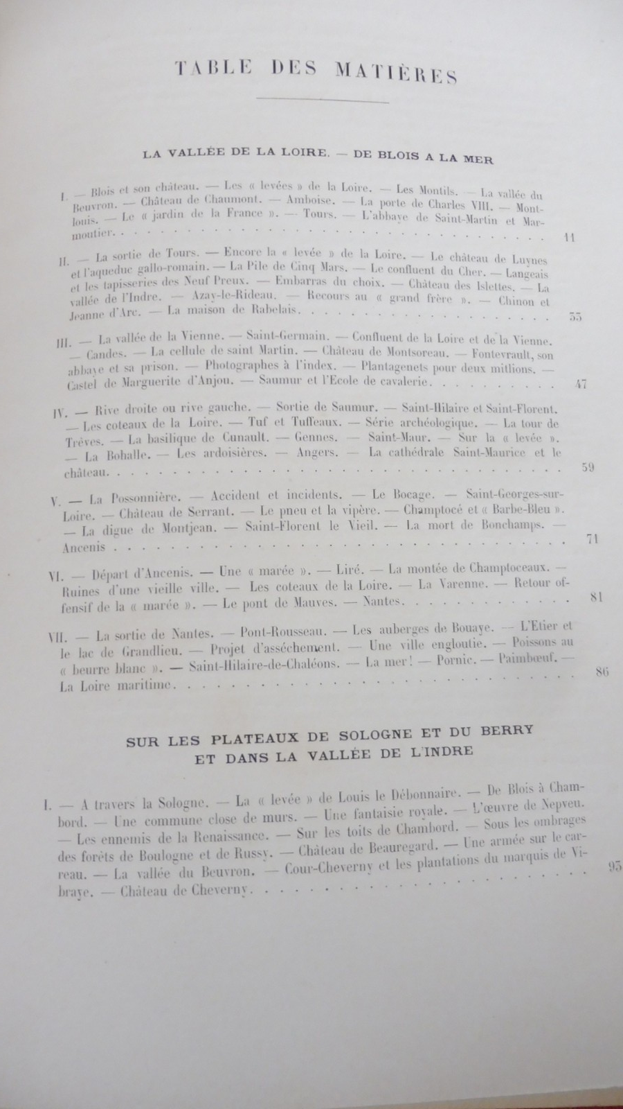 Au Vieux pays de France (L. Rousselet) 1906 TOURAINE, BERRY, SOLOGNE...