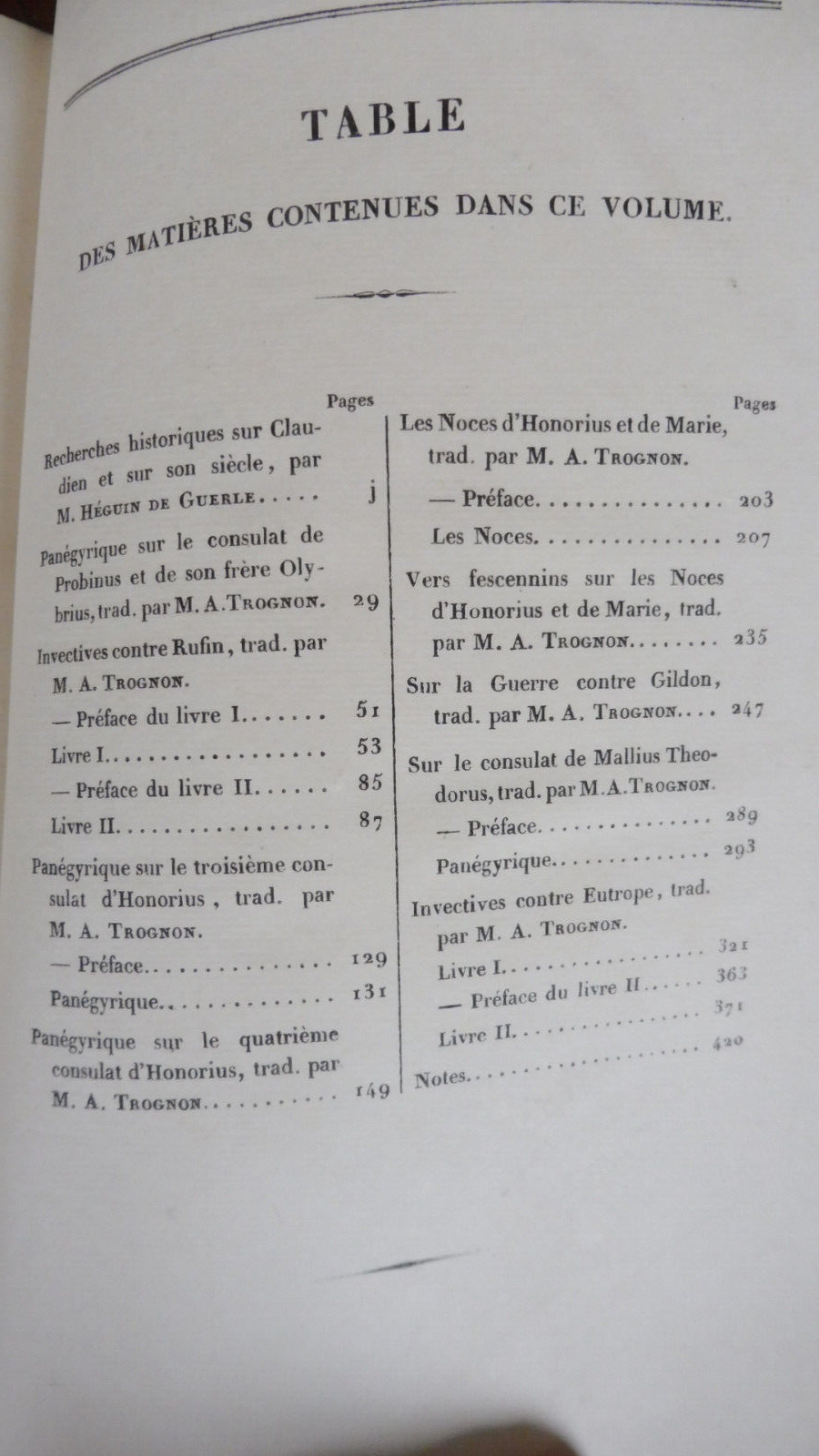 Oeuvres complètes de Claudien 1840 2/2