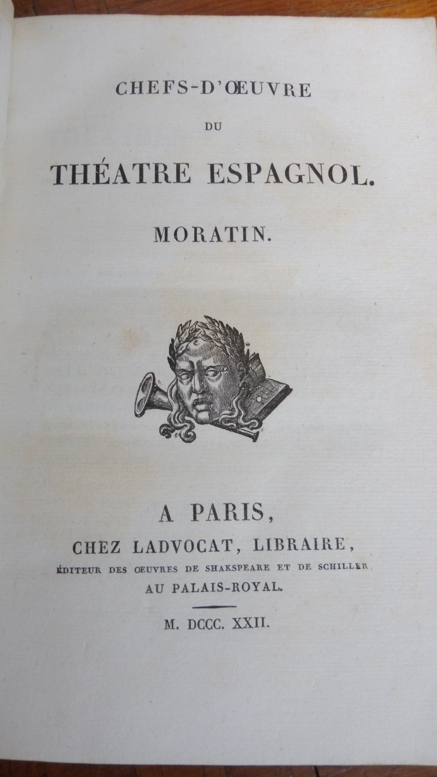 Chefs d'oeuvre du théâtre espagnol 1822