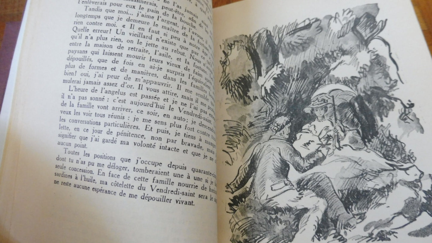 Le Noeud de vipères (Mauriac) 1923 illus. Grillon RELIURE SERPENT