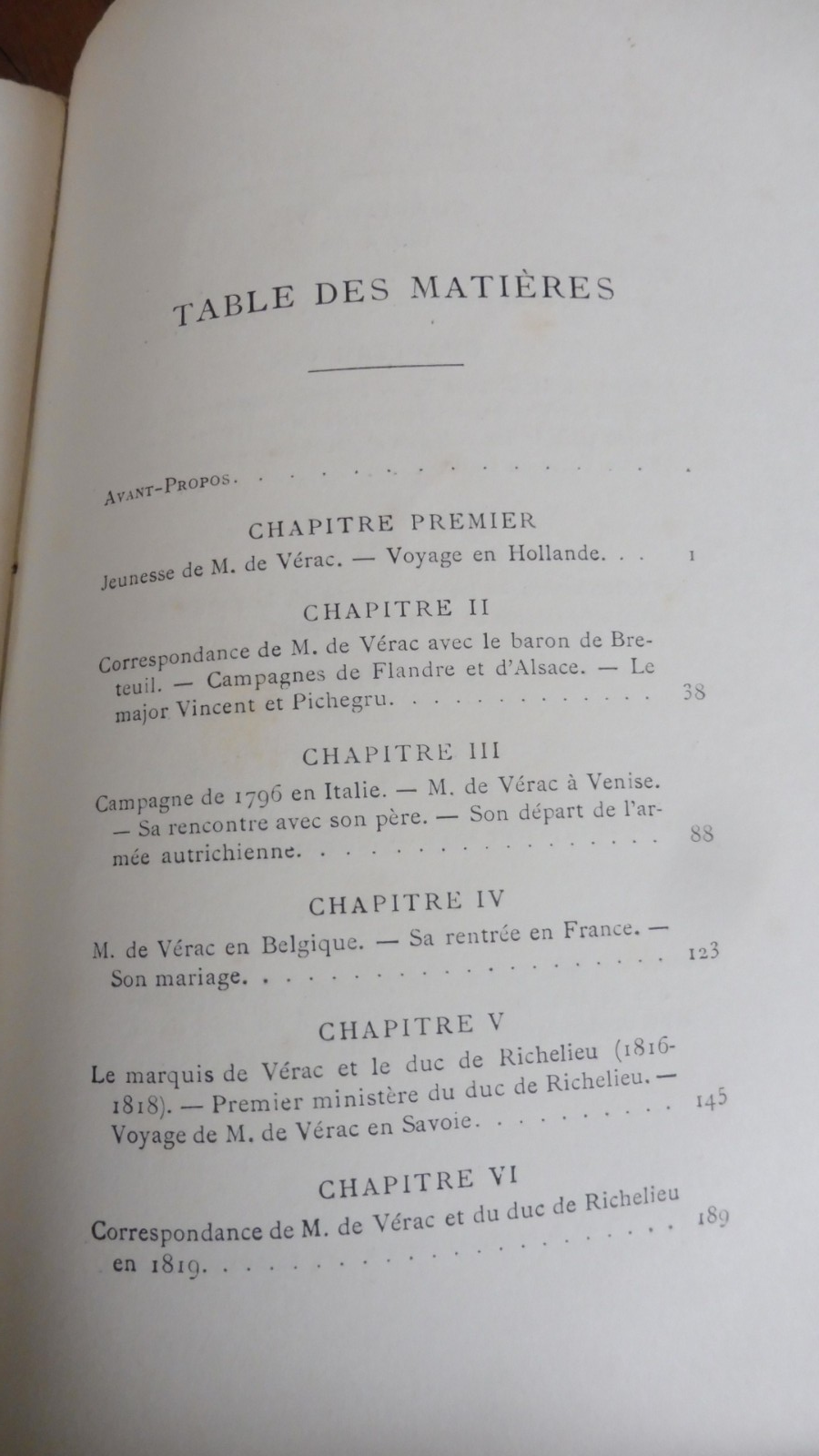 Le Marquis de Vérac et ses amis 1768-1858 (De Rougé) 1890