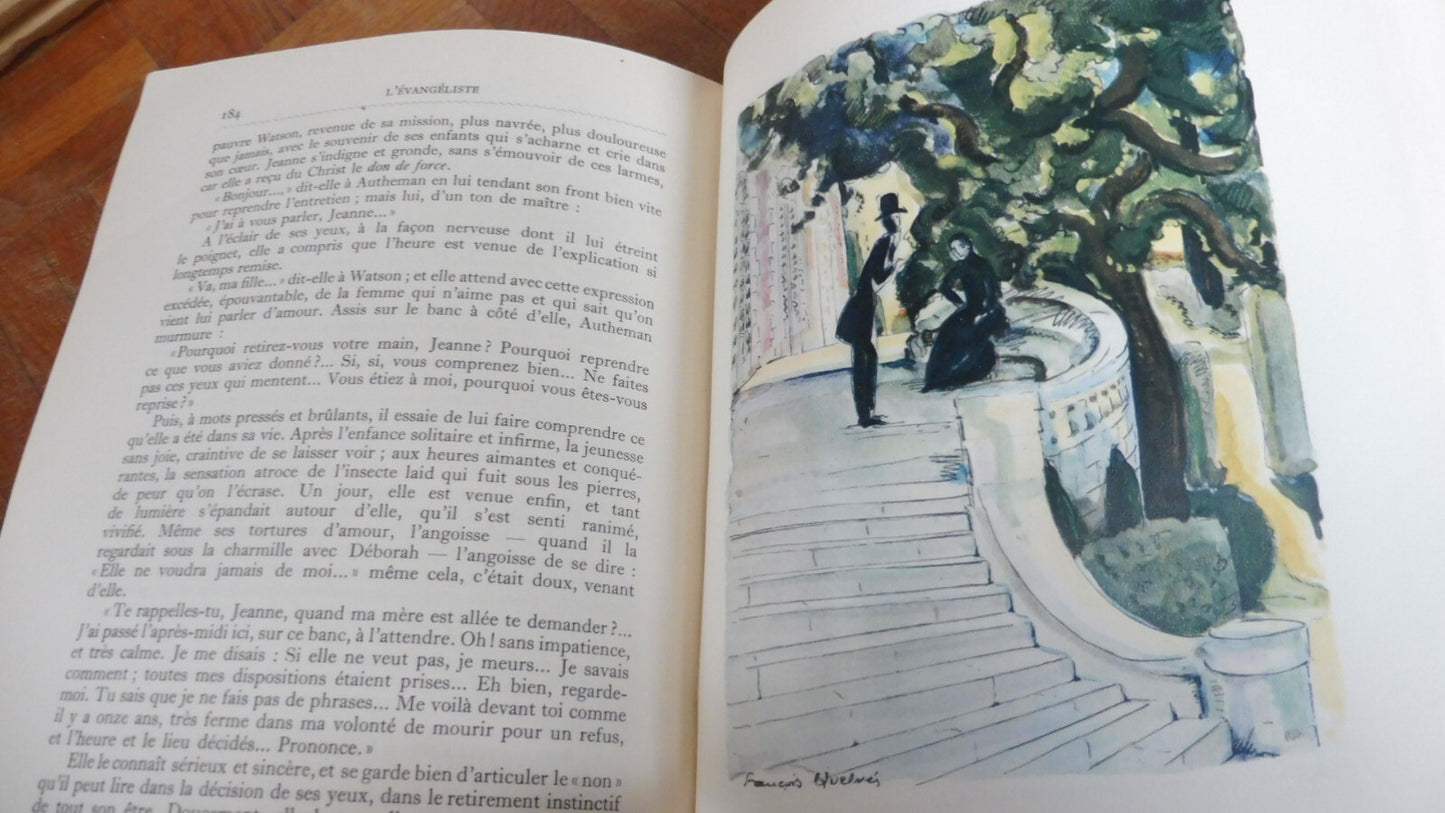 Nouma Roumestan + L'Evangéliste (Alphonse Daudet) 1929 illus. Quelvée & Alix