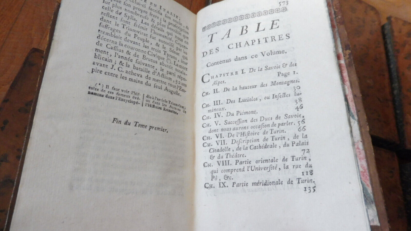 Voyage d'un françois en Italie (Lalande) 1769 8 vol.