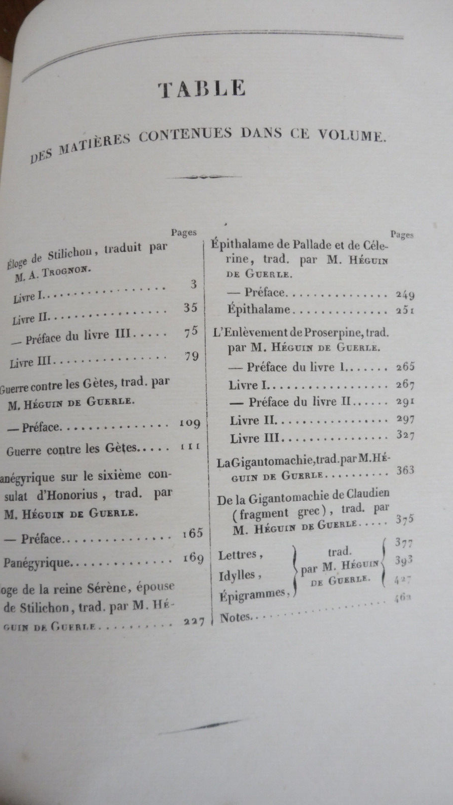Oeuvres complètes de Claudien 1840 2/2