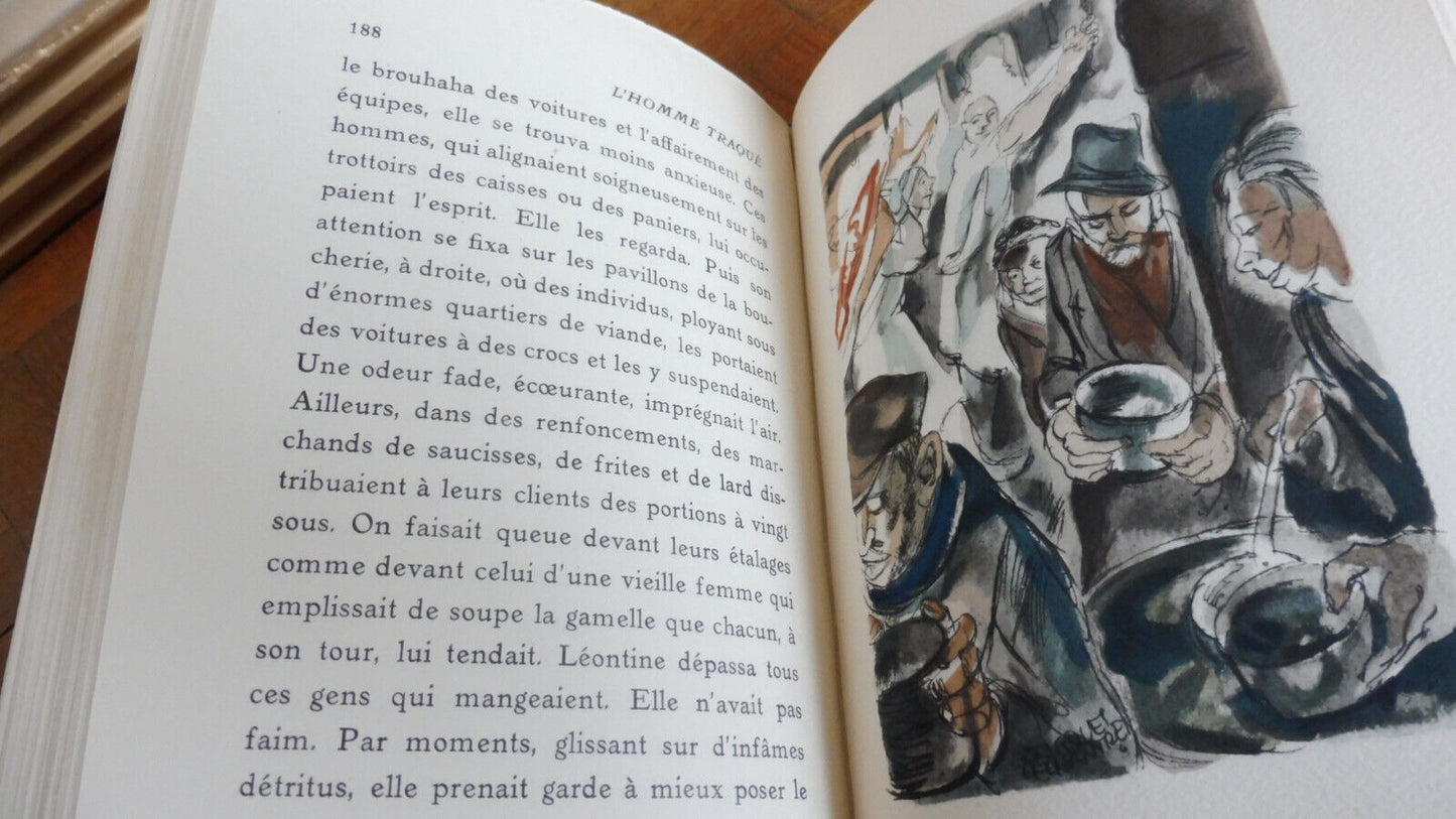 L'Homme traqué (Francis Carco) 1929 illus. Lechantre