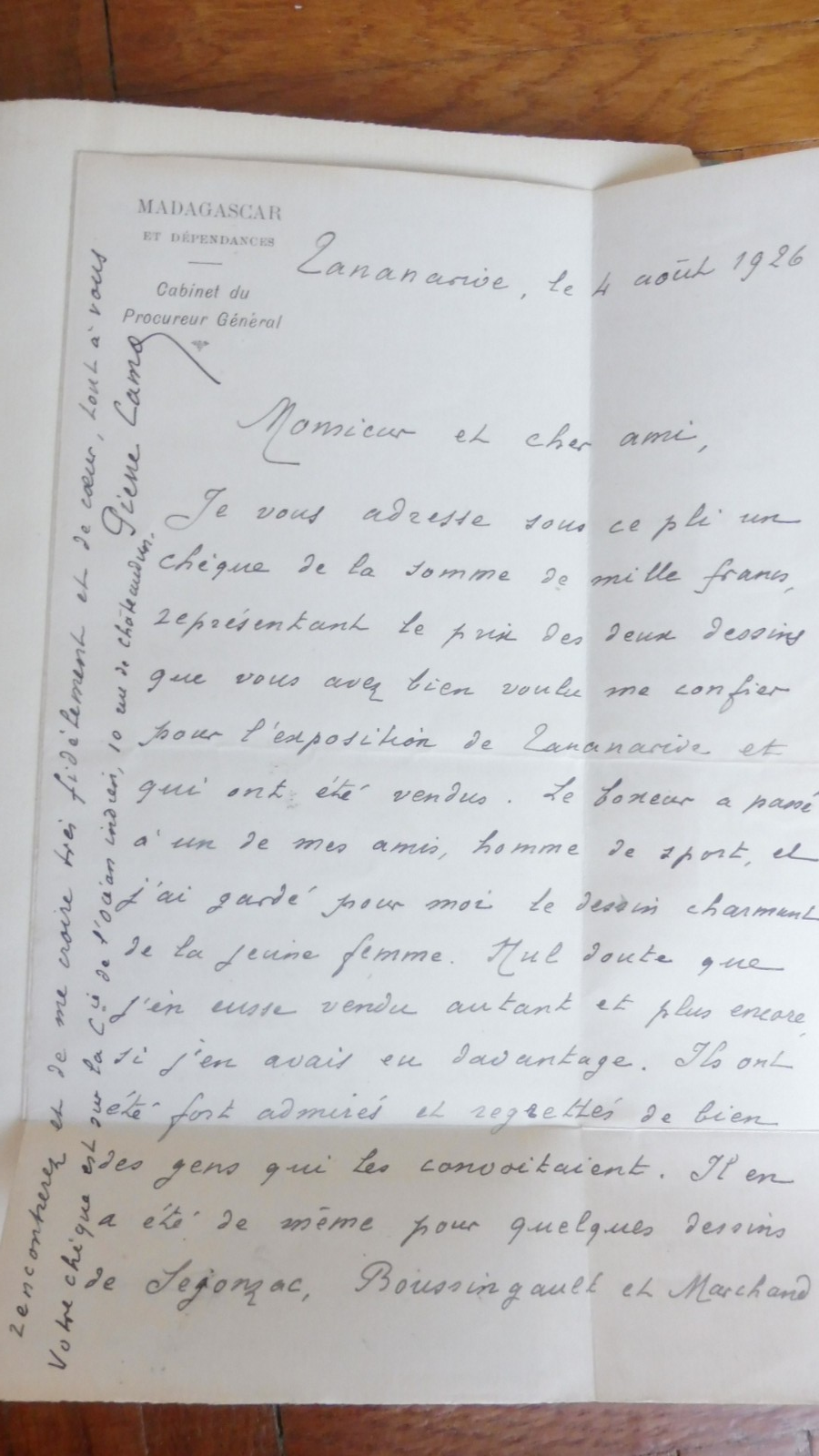 Cadences (Pierre Camo) 1925 EO ENVOI + lettre VERGE