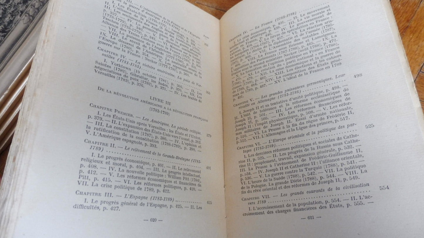 La Fin de l'Ancien Régime et la Révolution Américaine. 1763-89 (P. Sagnac) 1952