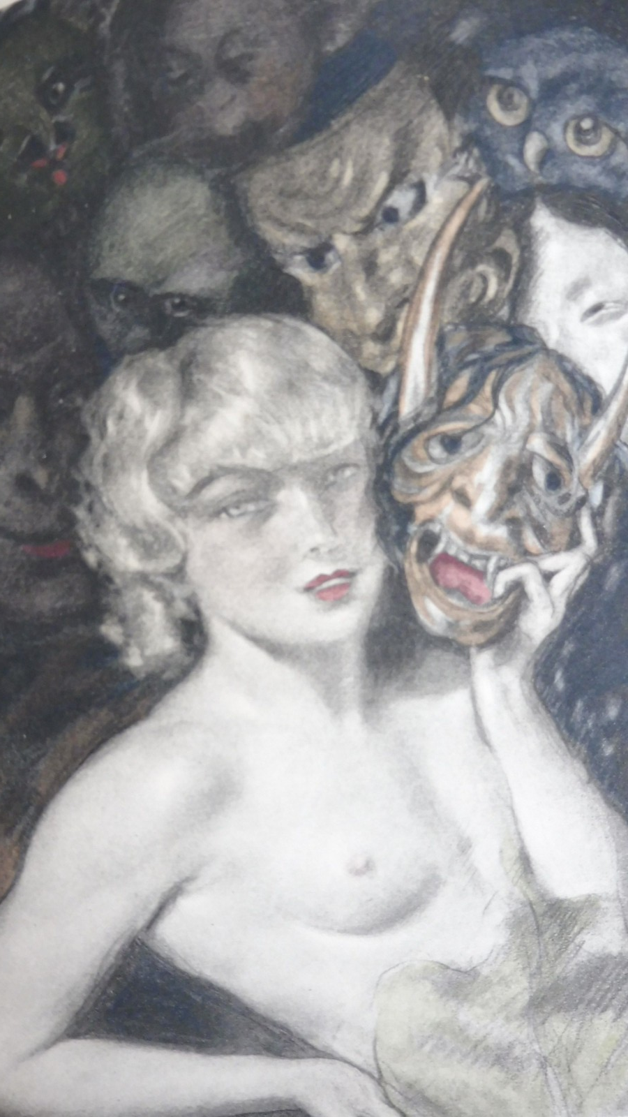 La Tentation de Saint-Antoine (Flaubert) 1935 illus. Chimot