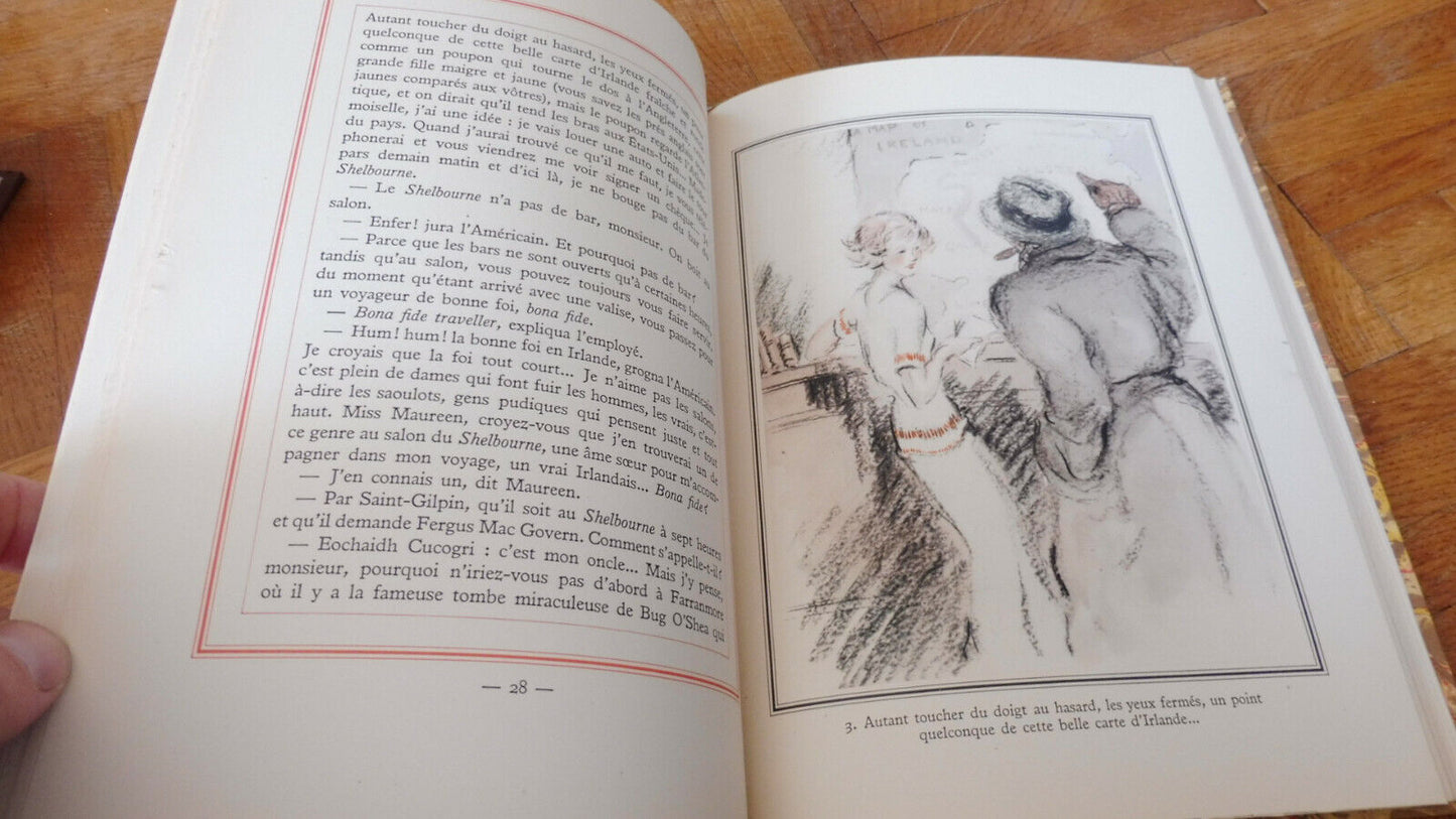 Bug O'Shea (Paul Morand) 1936 illus. Icart EO