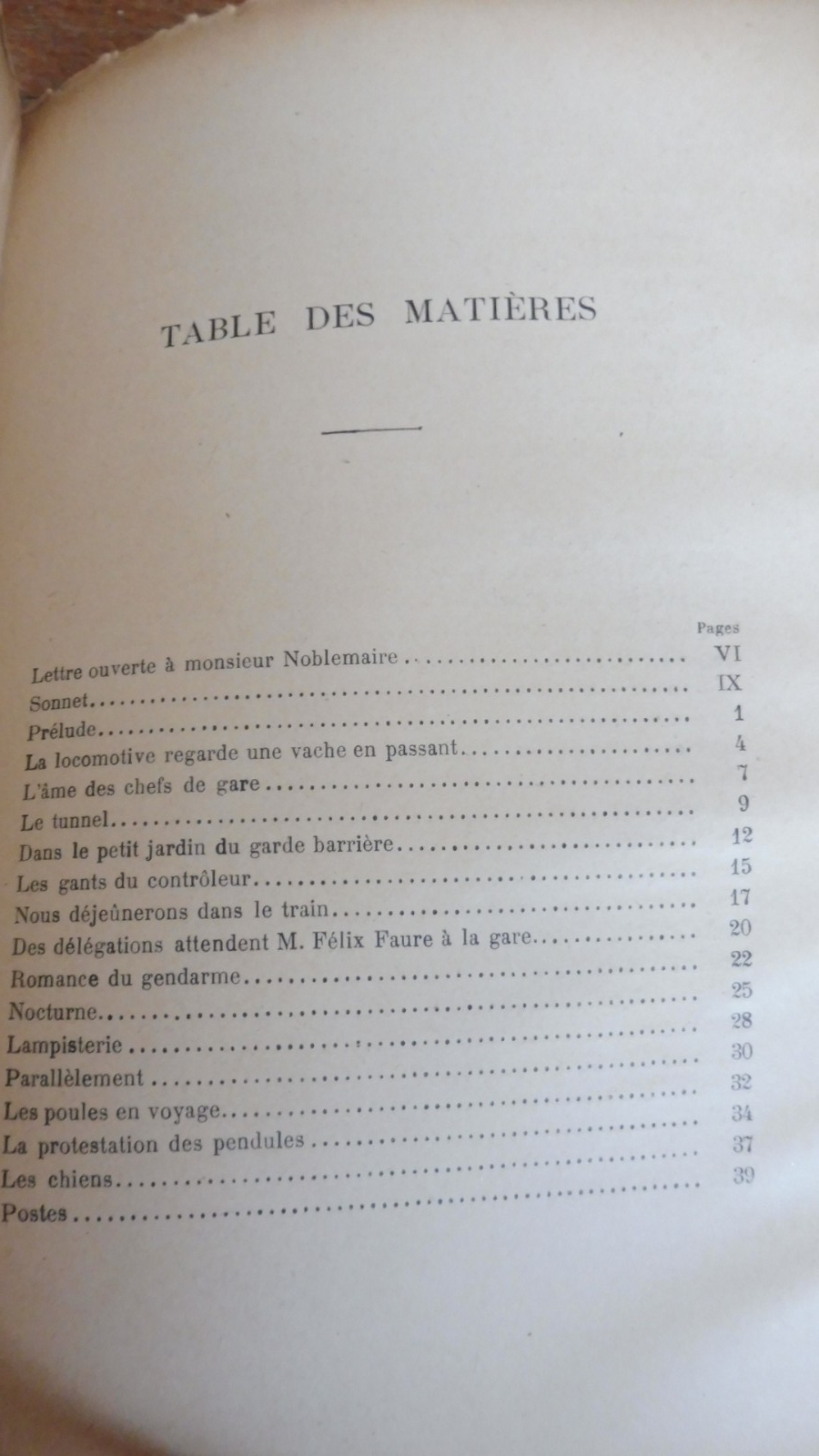 Les Chansons des trains et des gares (Franc Nohain) 1899 ENVOI