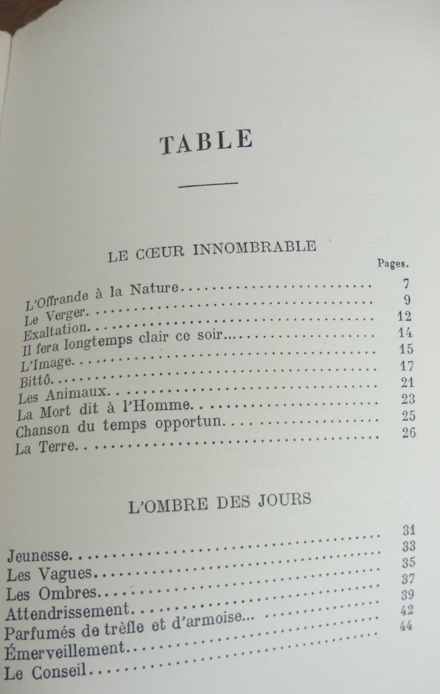 Choix de poésies de la Comtesse De Noailles 1930 EO VELIN