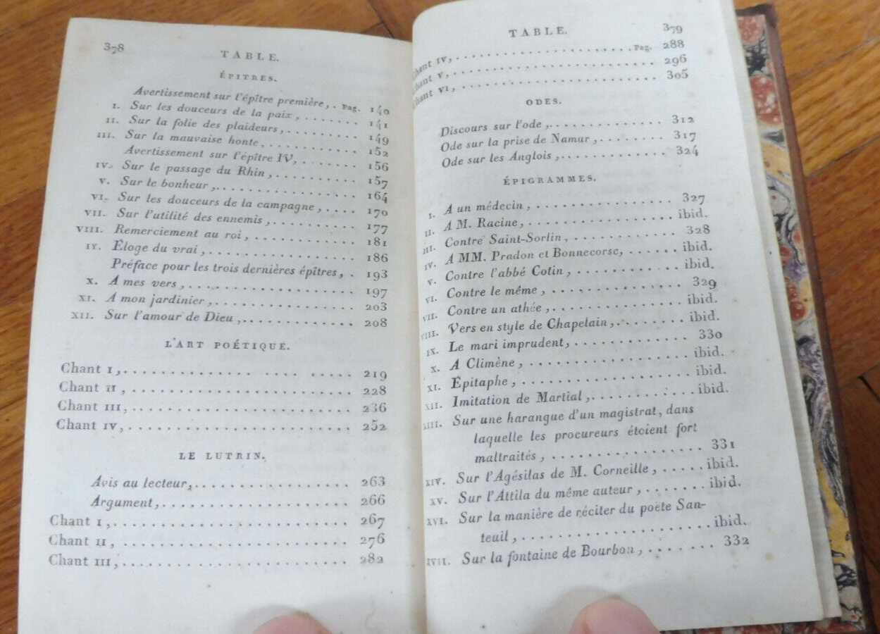 Oeuvres de Boileau Despréaux 1808